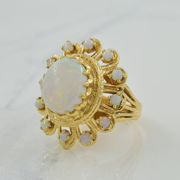 Opal Cocktail Ring | 2.00ctw | SZ 6.25 |