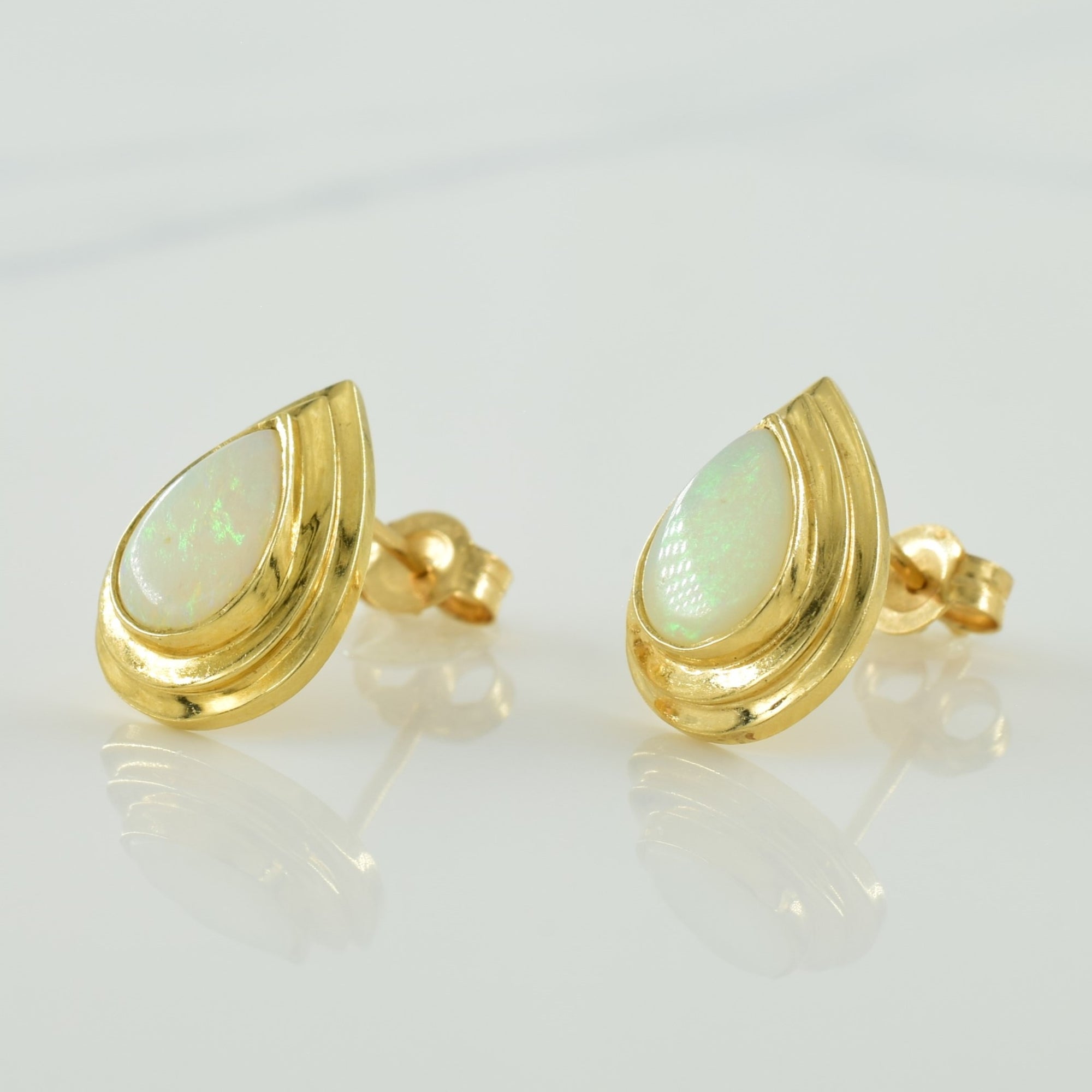 Opal Stud Earrings | 0.64ctw |