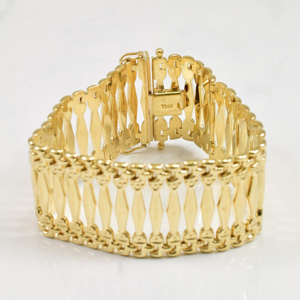 14k Yellow Gold Bracelet | 6
