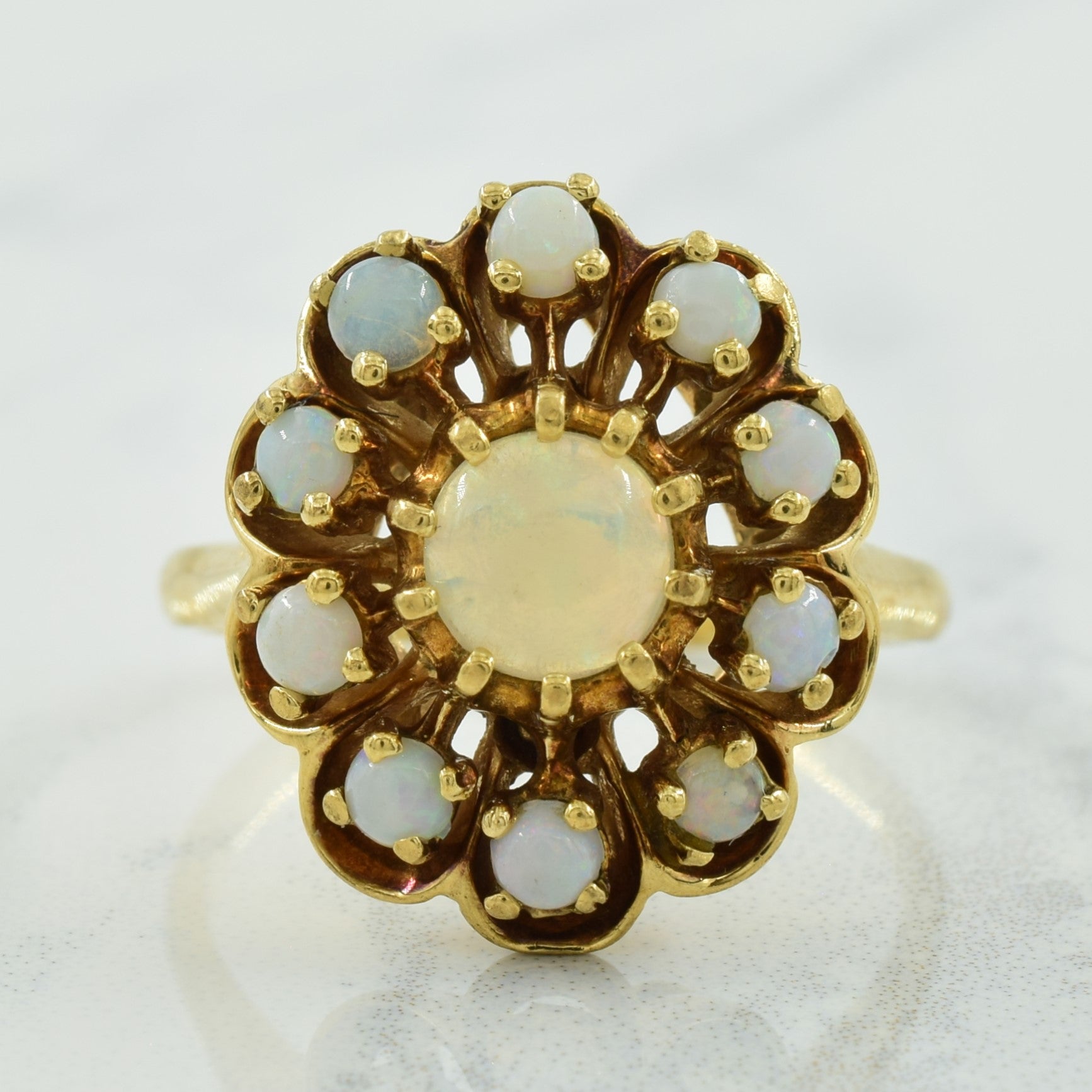 Opal Cocktail Ring | 1.25ctw | SZ 9.25 |