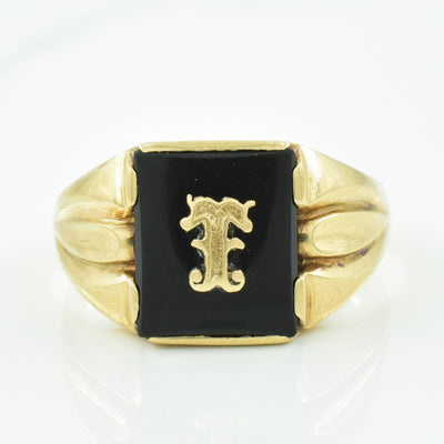 Black Onyx Ring | 3.80ct | SZ 11.25 |