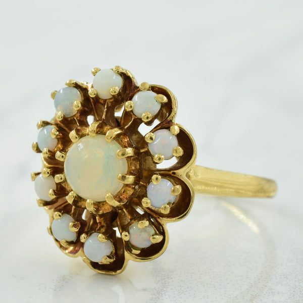 Opal Cocktail Ring | 1.25ctw | SZ 9.25 |