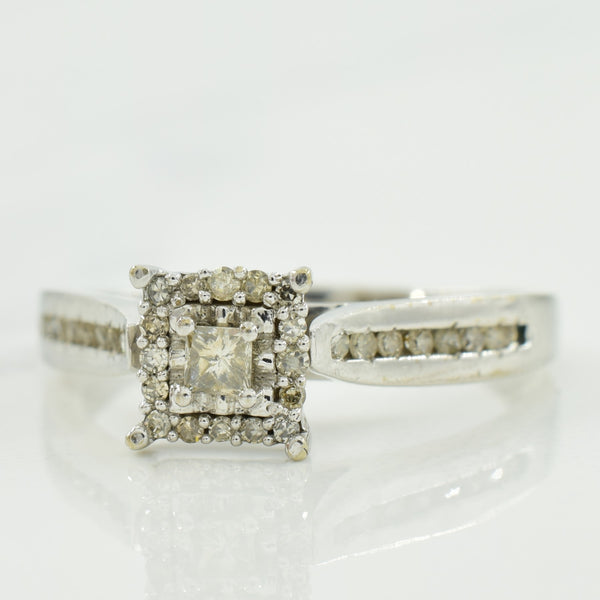 Tapered Diamond ring | 0.15ctw | SZ 5 |