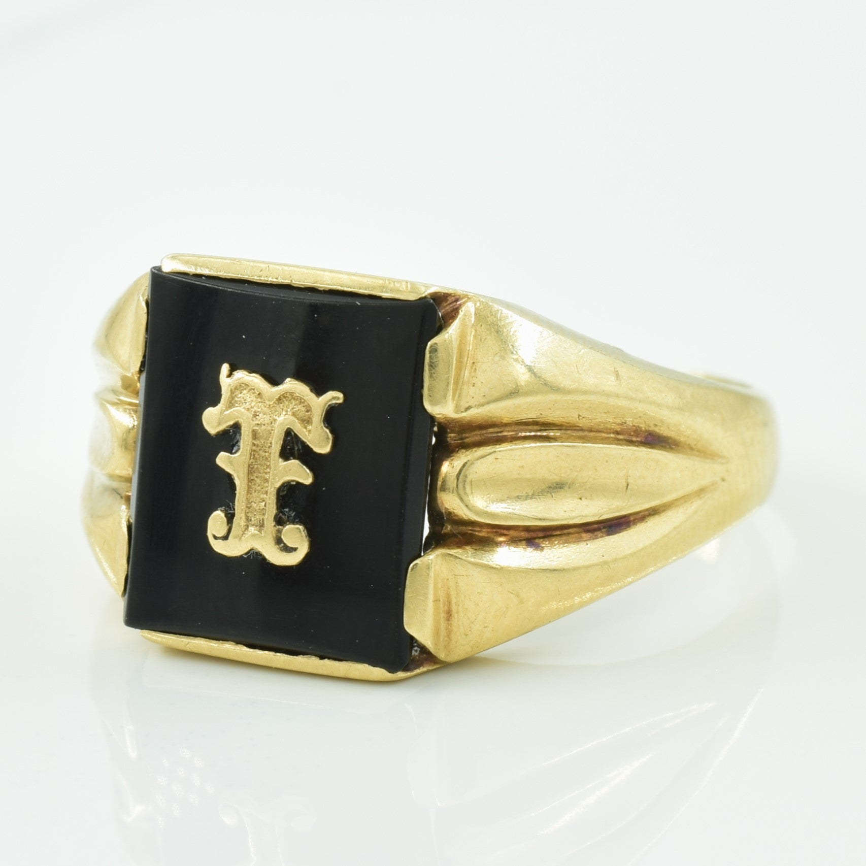 Black Onyx Ring | 3.80ct | SZ 11.25 |
