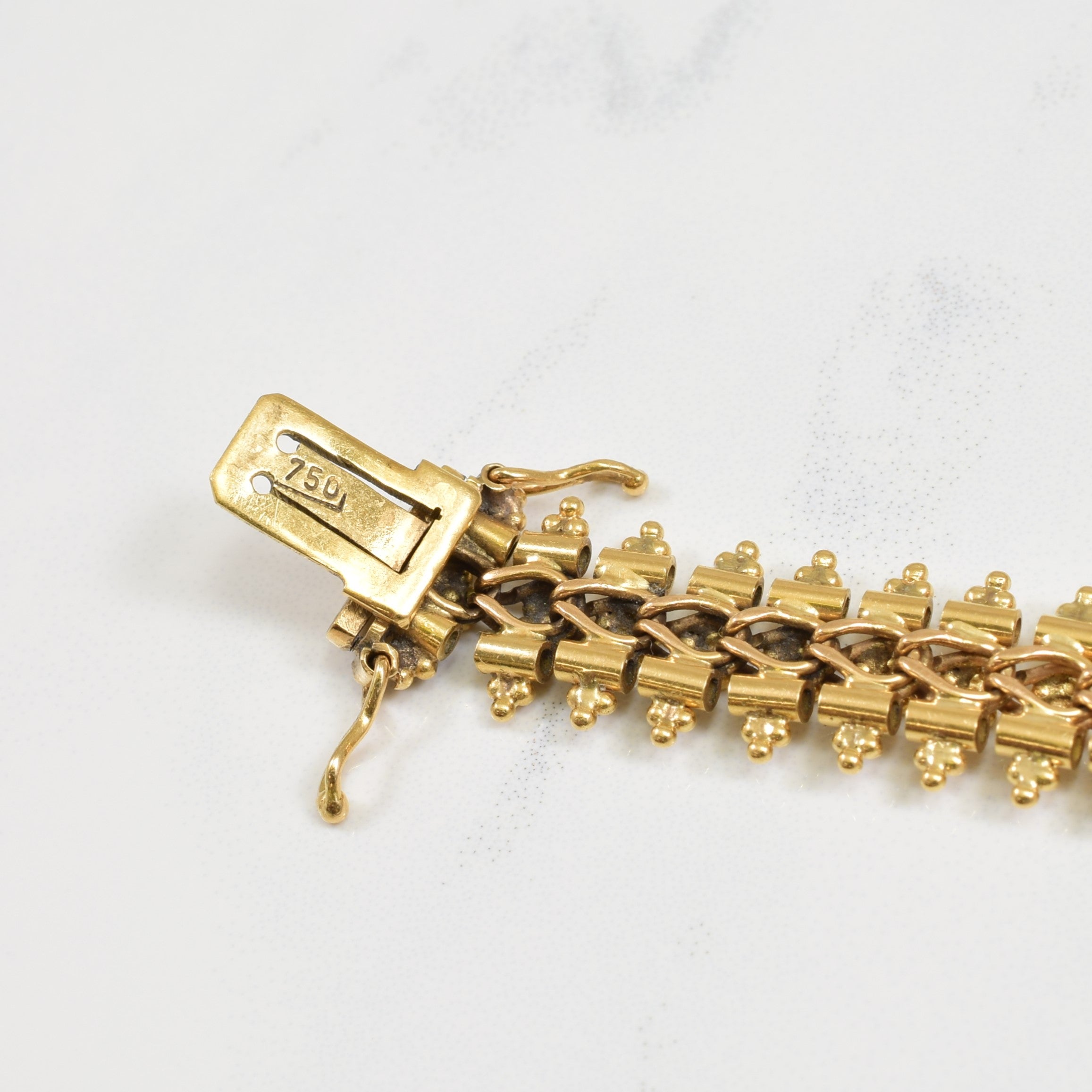 18k Yellow Gold Bracelet | 7.5" |
