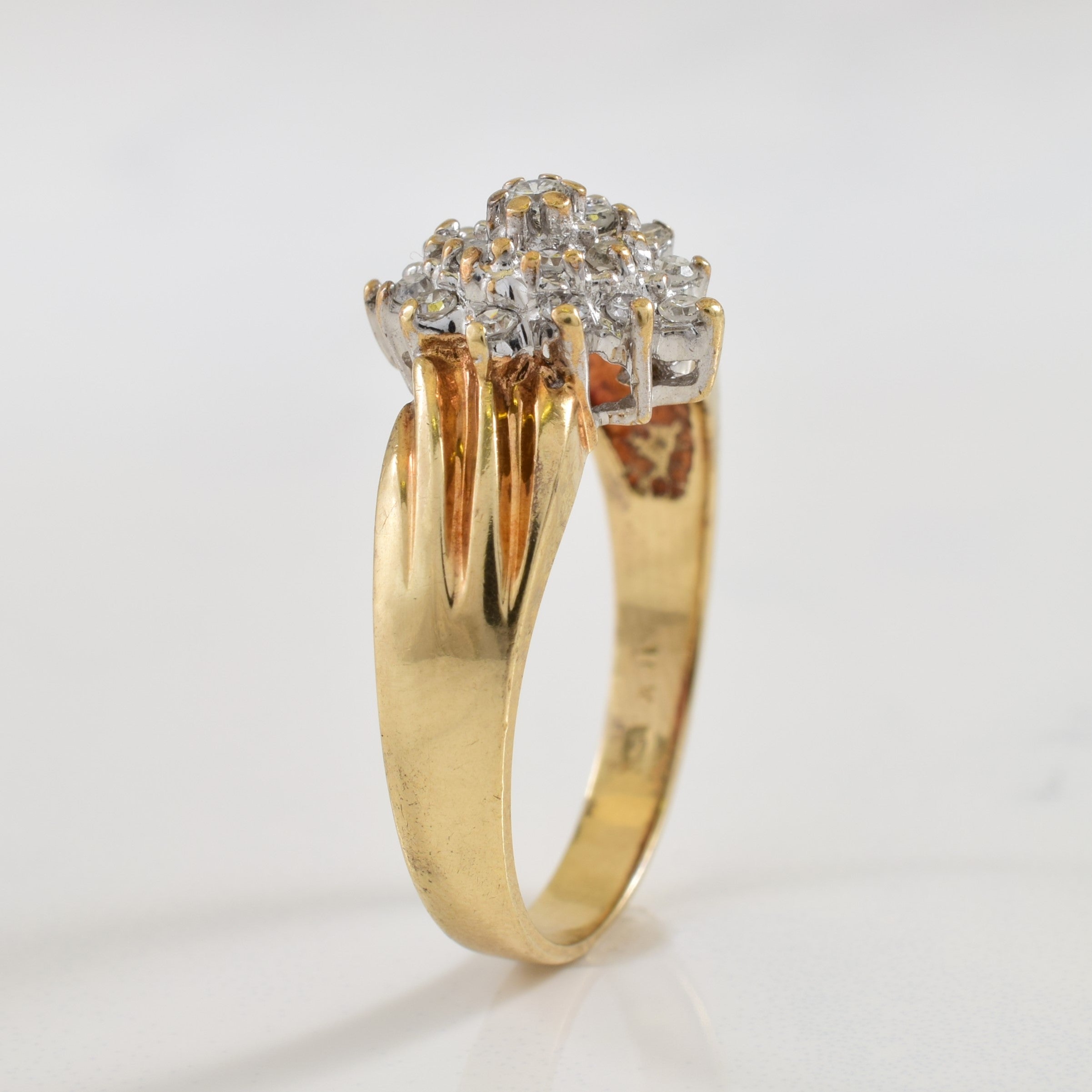 Cluster Set Diamond Ring | 0.30ctw | SZ 9.25 |