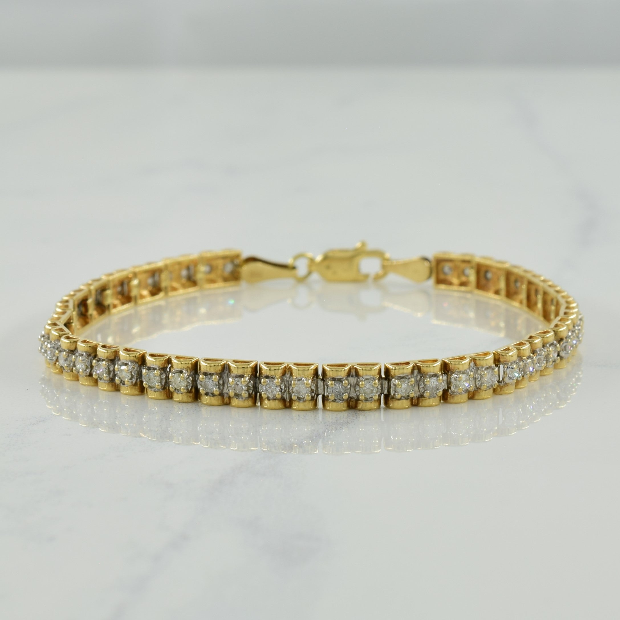 Diamond Tennis Bracelet | 1.10ctw | 7.25" |