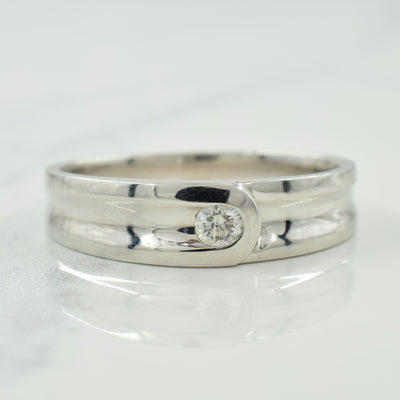 Solitaire Diamond Ring | 0.15ct | SZ 11.75 |