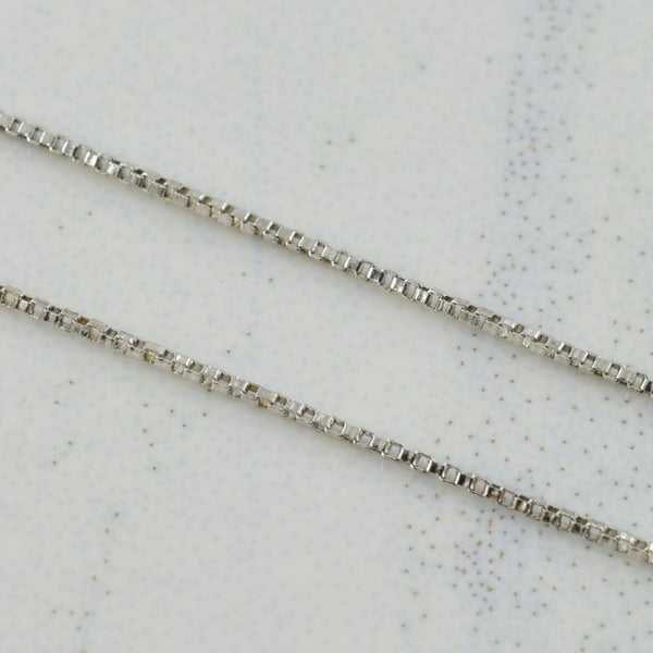Tanzanite & Diamond Necklace | 0.25ctw, 0.17ctw | 22.50