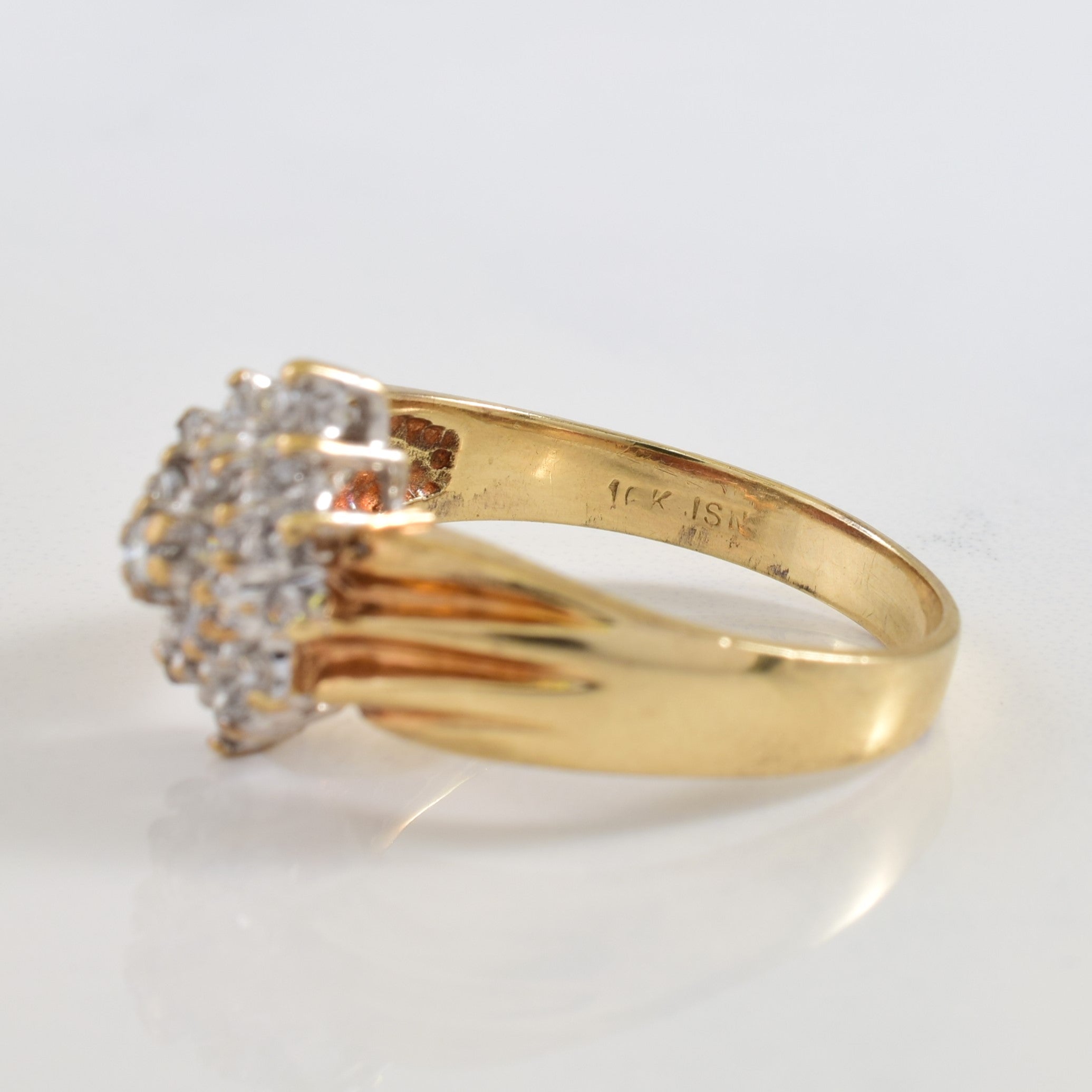 Cluster Set Diamond Ring | 0.30ctw | SZ 9.25 |