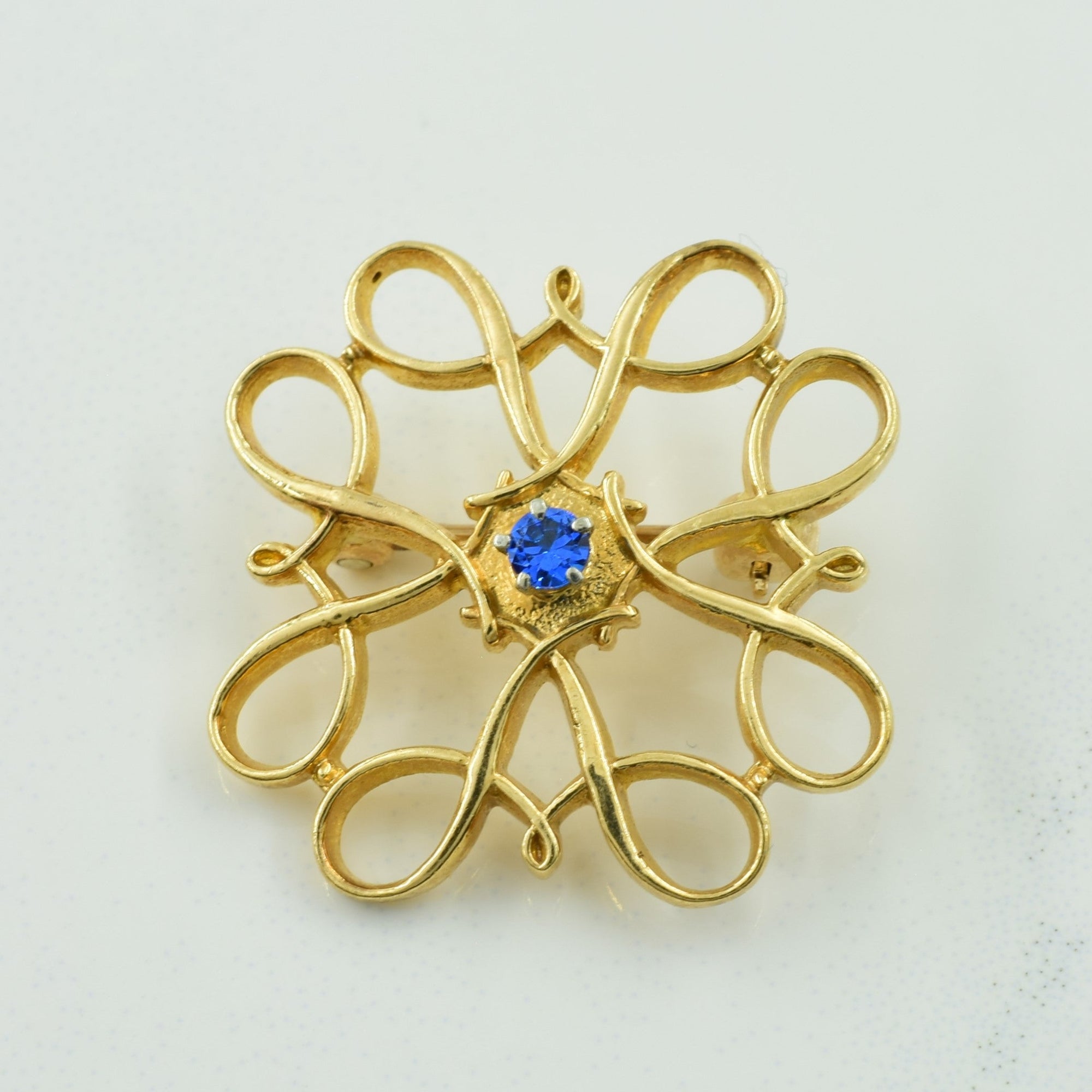 Synthetic Spinel Brooch | 0.05ct |