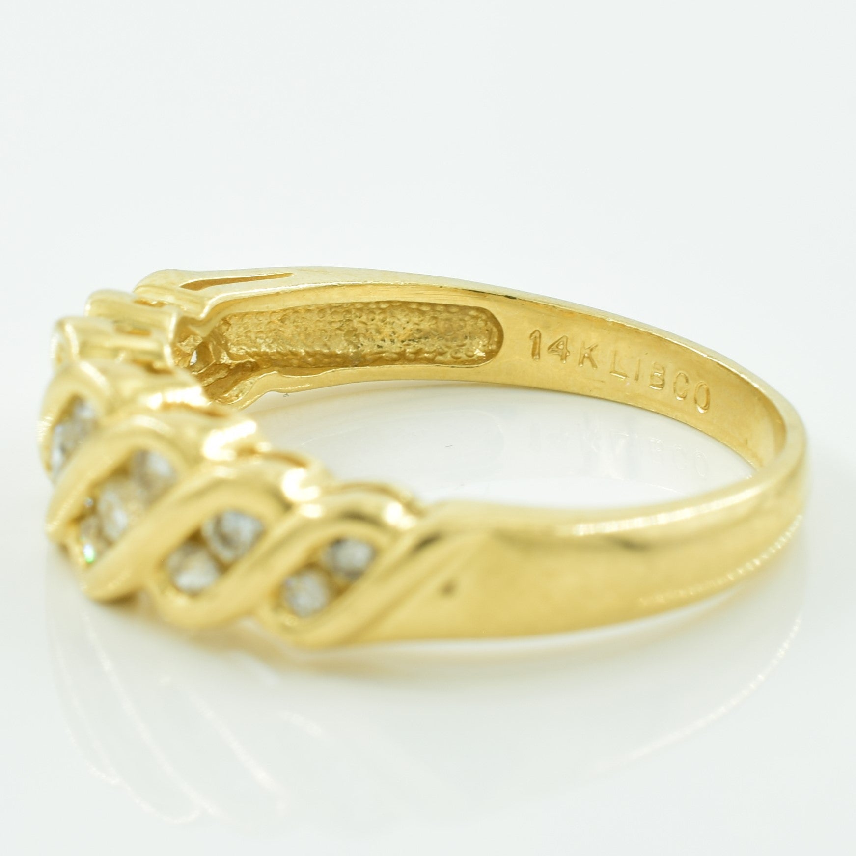 Channel Set Diamond Ring | 0.35ctw | SZ 7.25 |