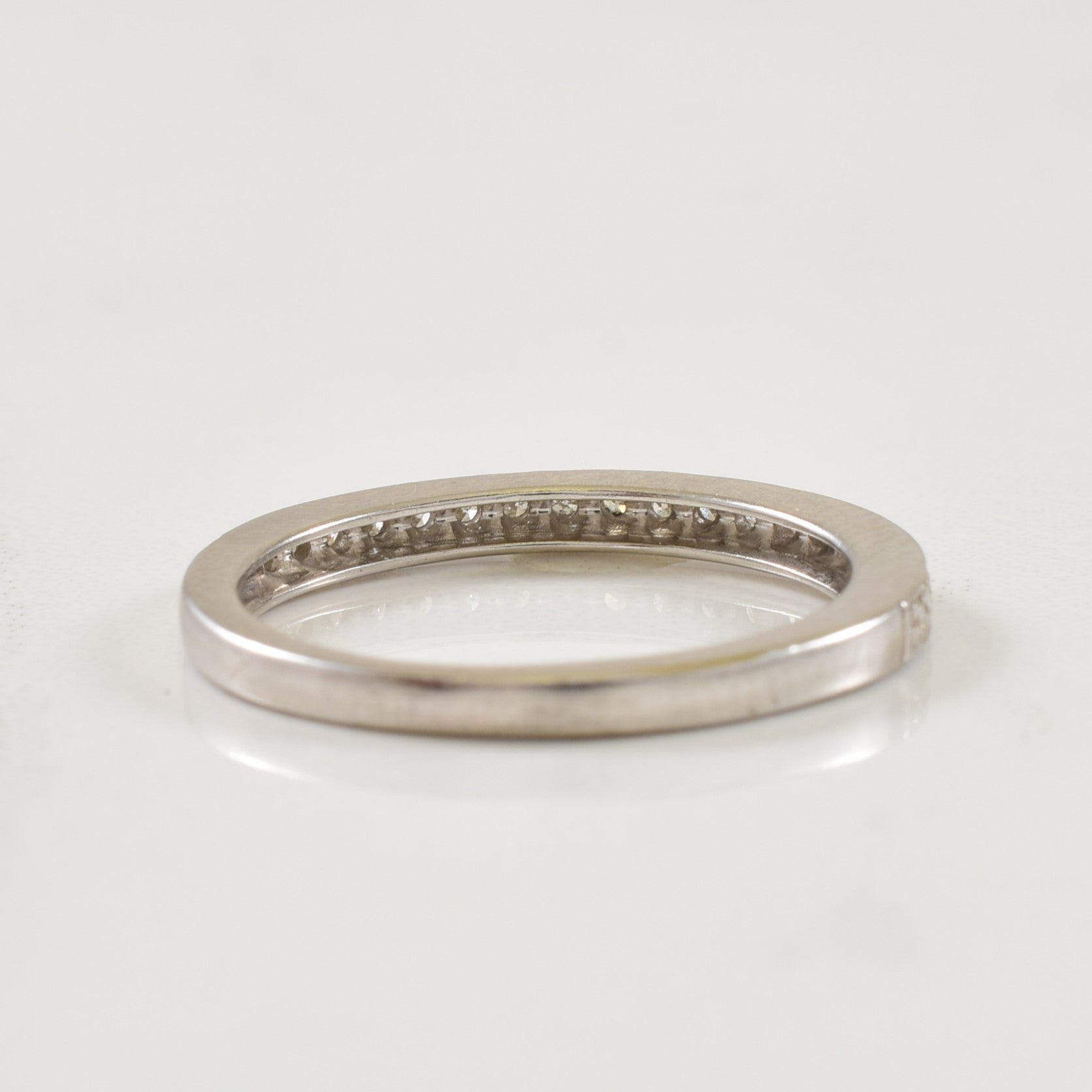 Semi Eternity Diamond Ring | 0.10ctw | SZ 5.5 |