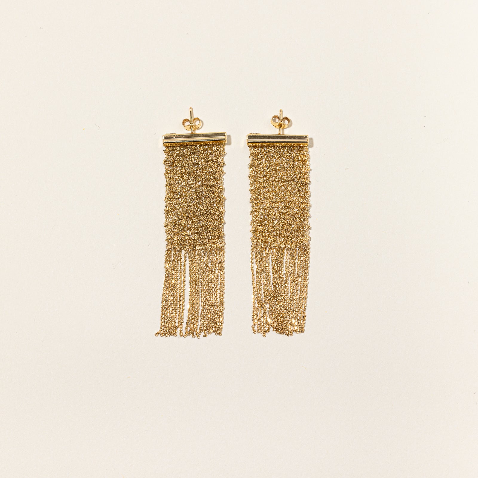 18k Woven Yellow Gold Jewellery Suite