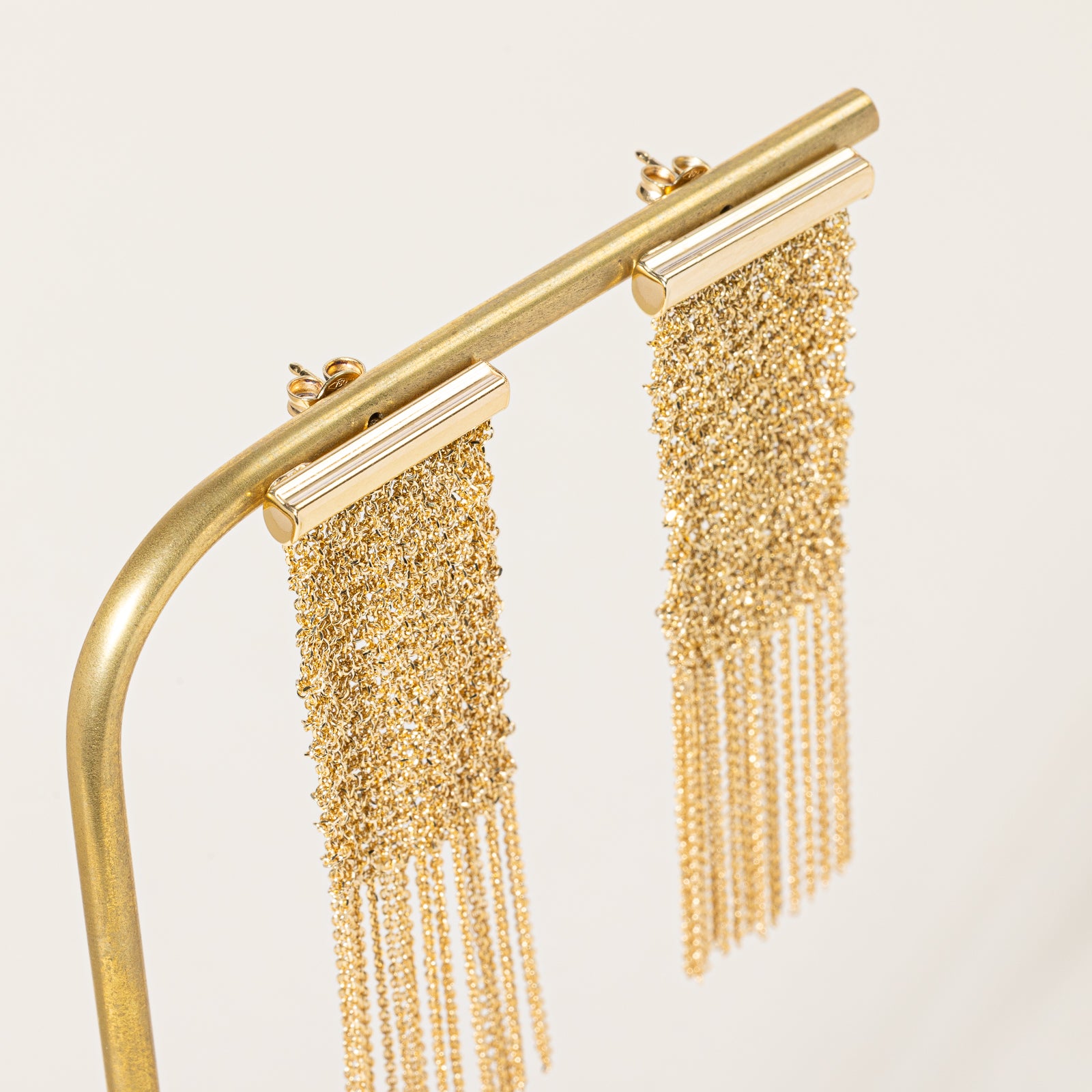 18k Woven Yellow Gold Jewellery Suite