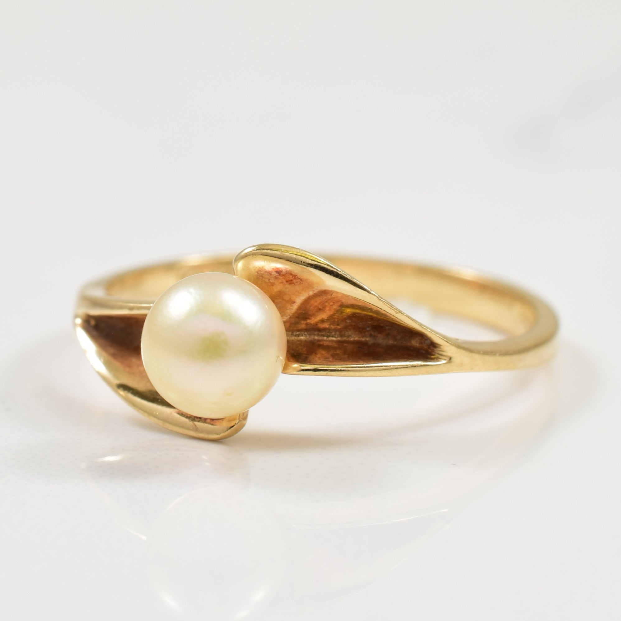 Bague en perle | 1,00 ct | Taille 5,75 | 