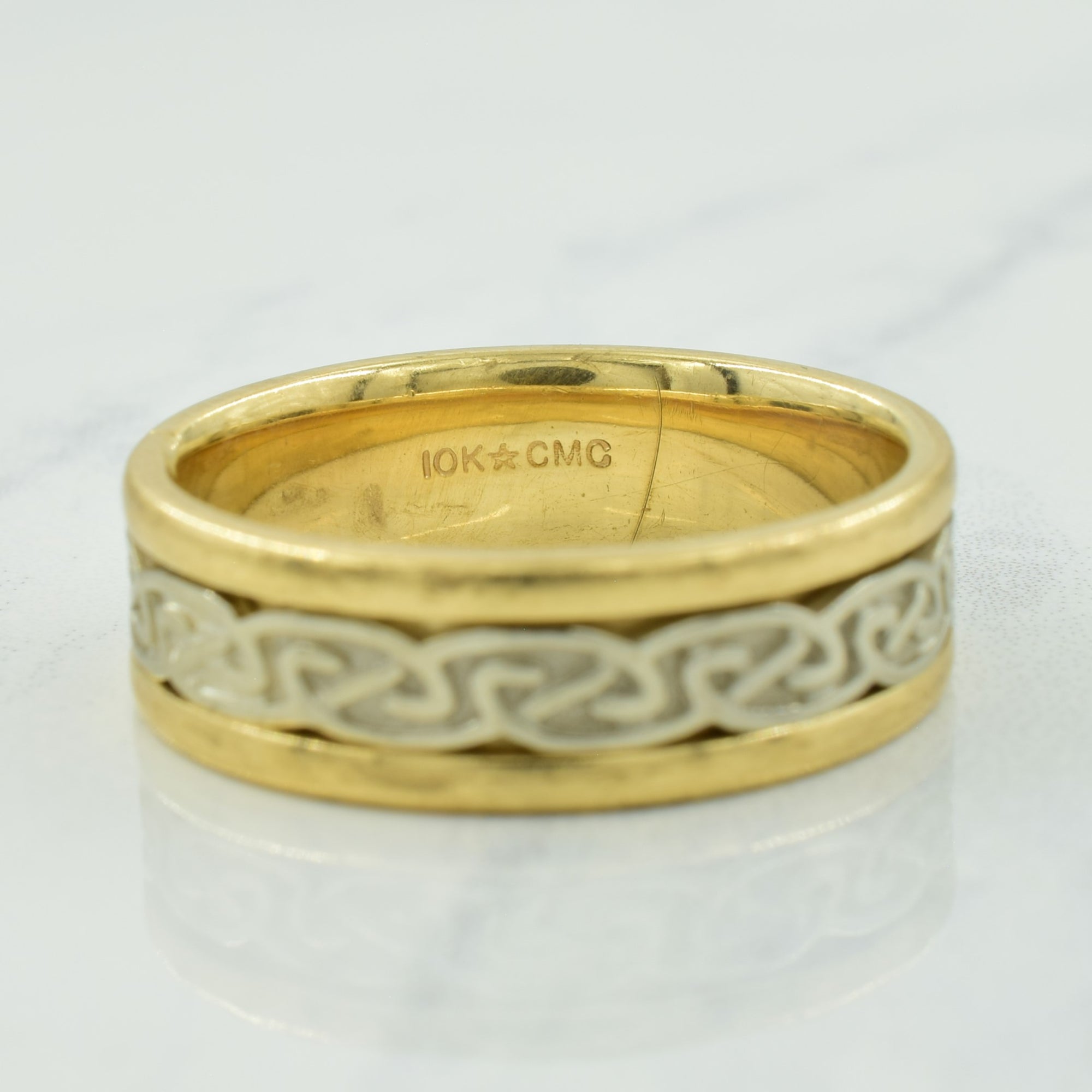 10k Two Tone Gold Ring | SZ 11 |