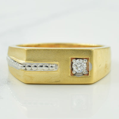 Diamond Ring | 0.10ct | SZ 10.5 |