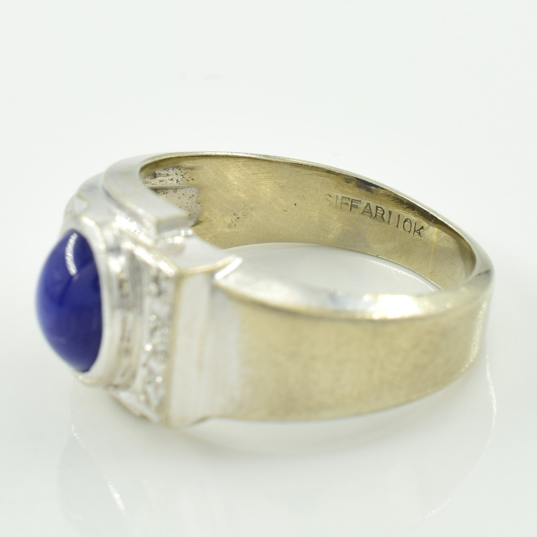 Star Sapphire & Diamond Ring | 1.50ct, 0.03ctw | SZ 6.5 |