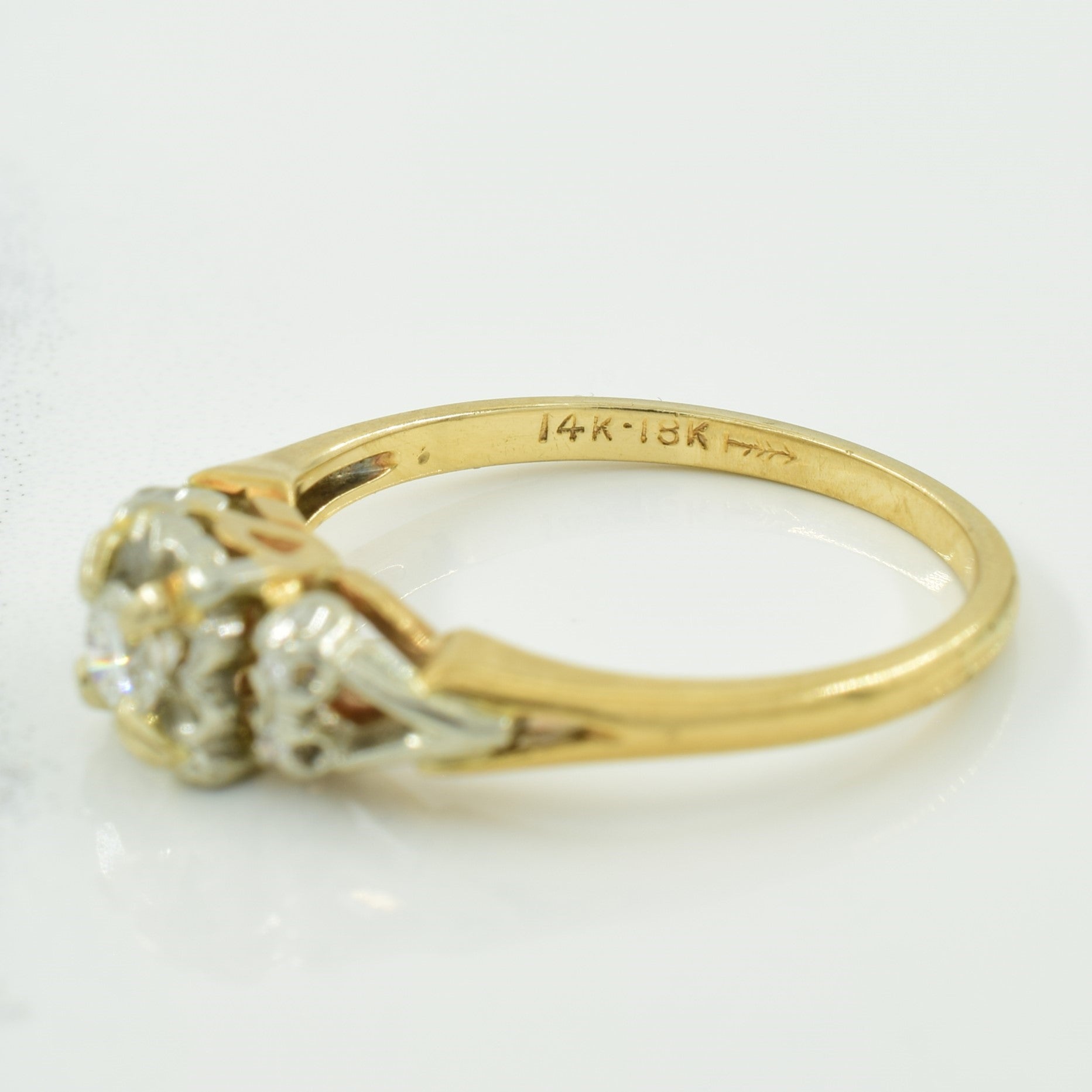 Five Stone Diamond Ring | 0.15ctw | SZ 6.5 |