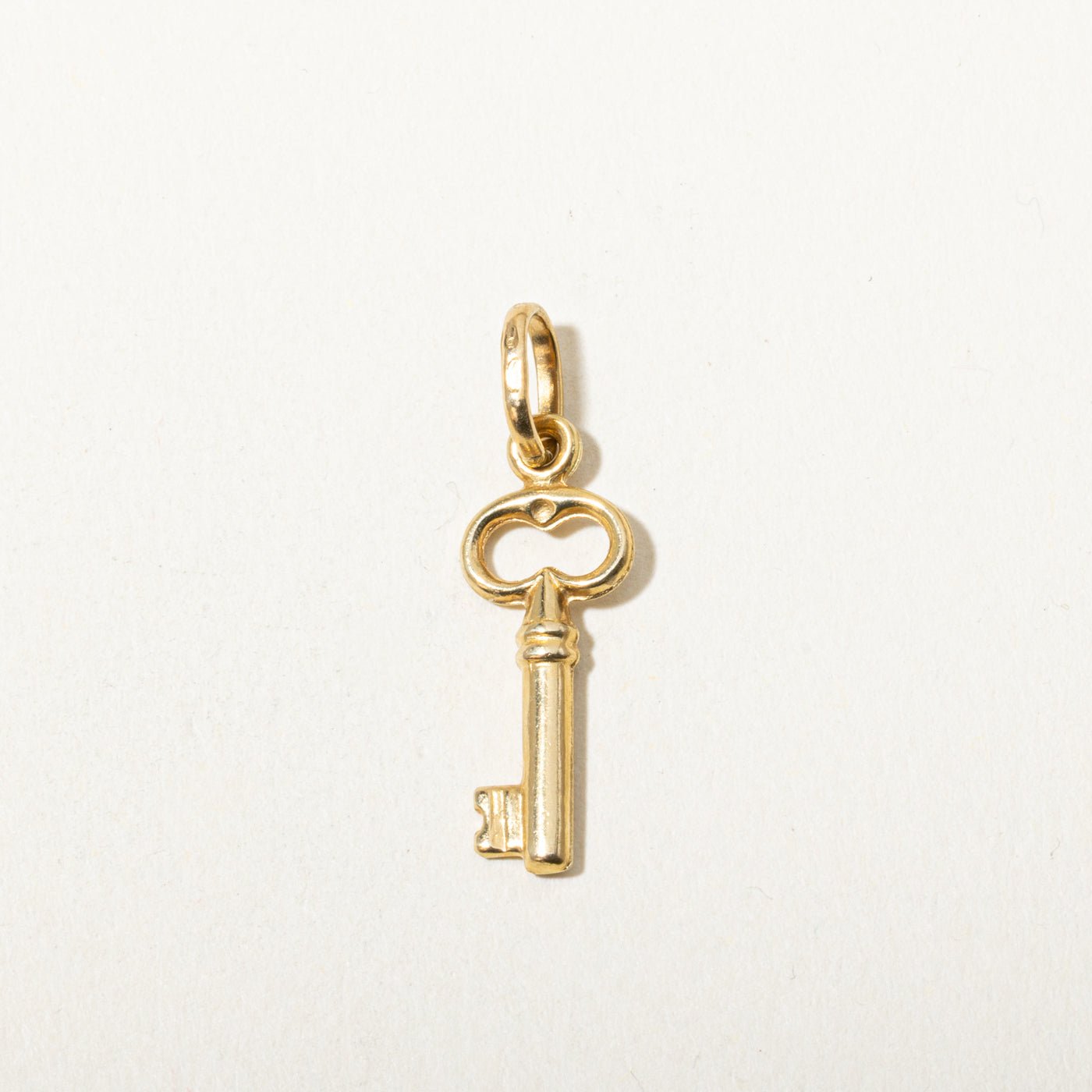 18k Yellow Gold Key Charm