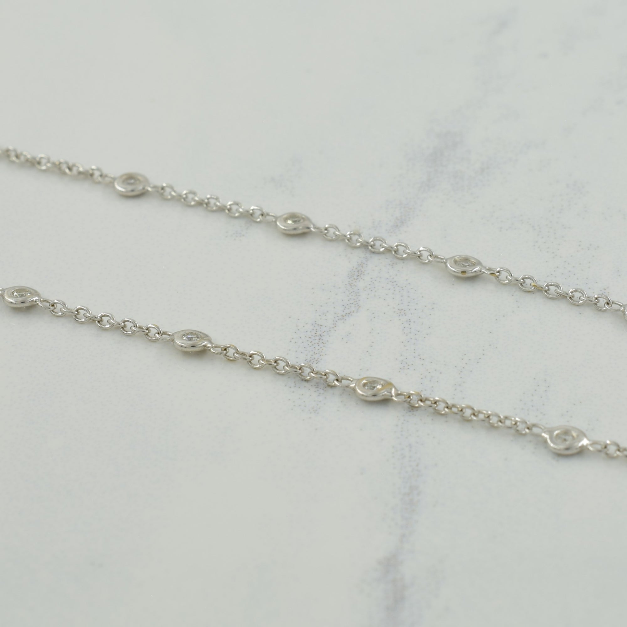 Diamond Necklace | 0.32ctw | 18.50