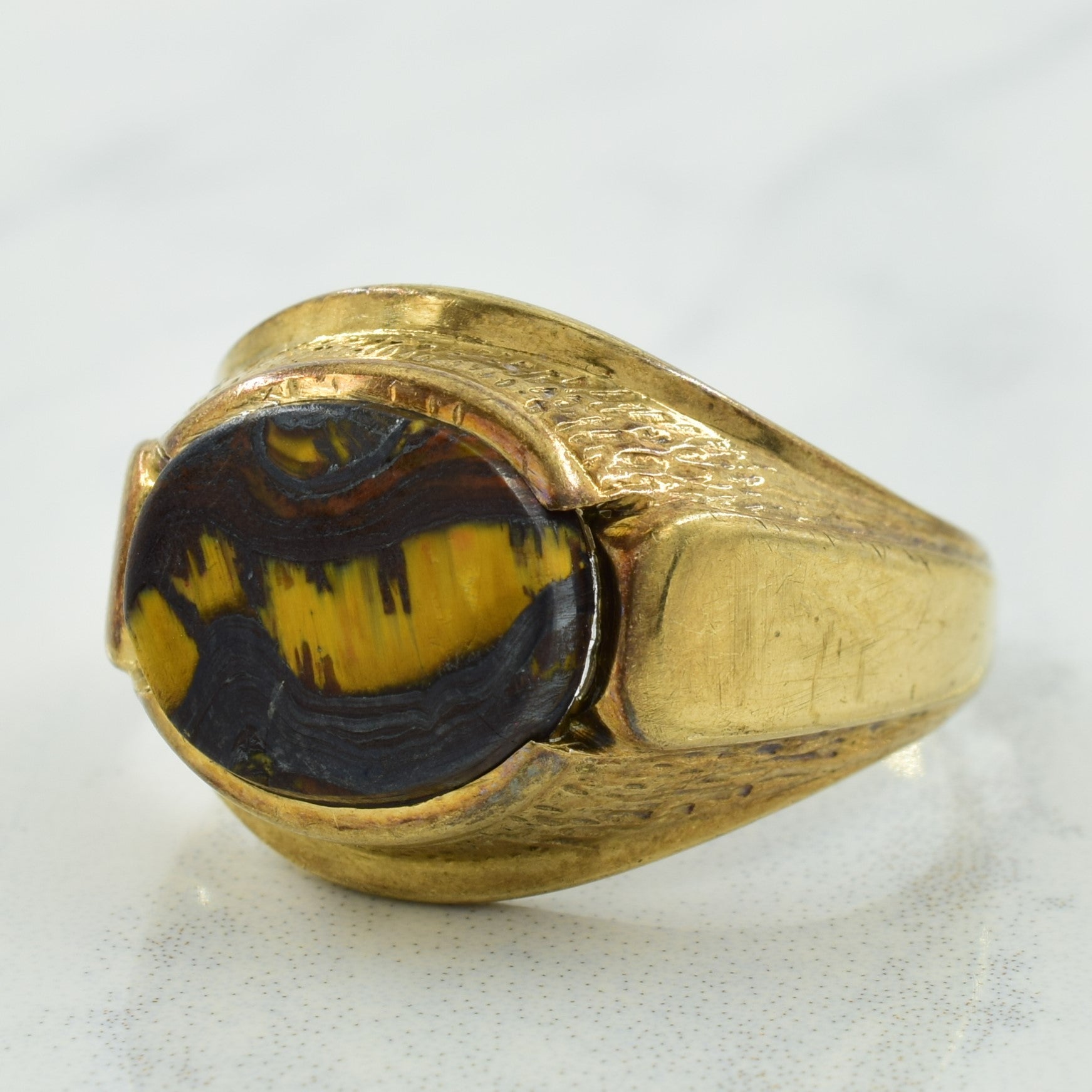 Petrified Wood Ring | 3.00ct | SZ 8.75 |