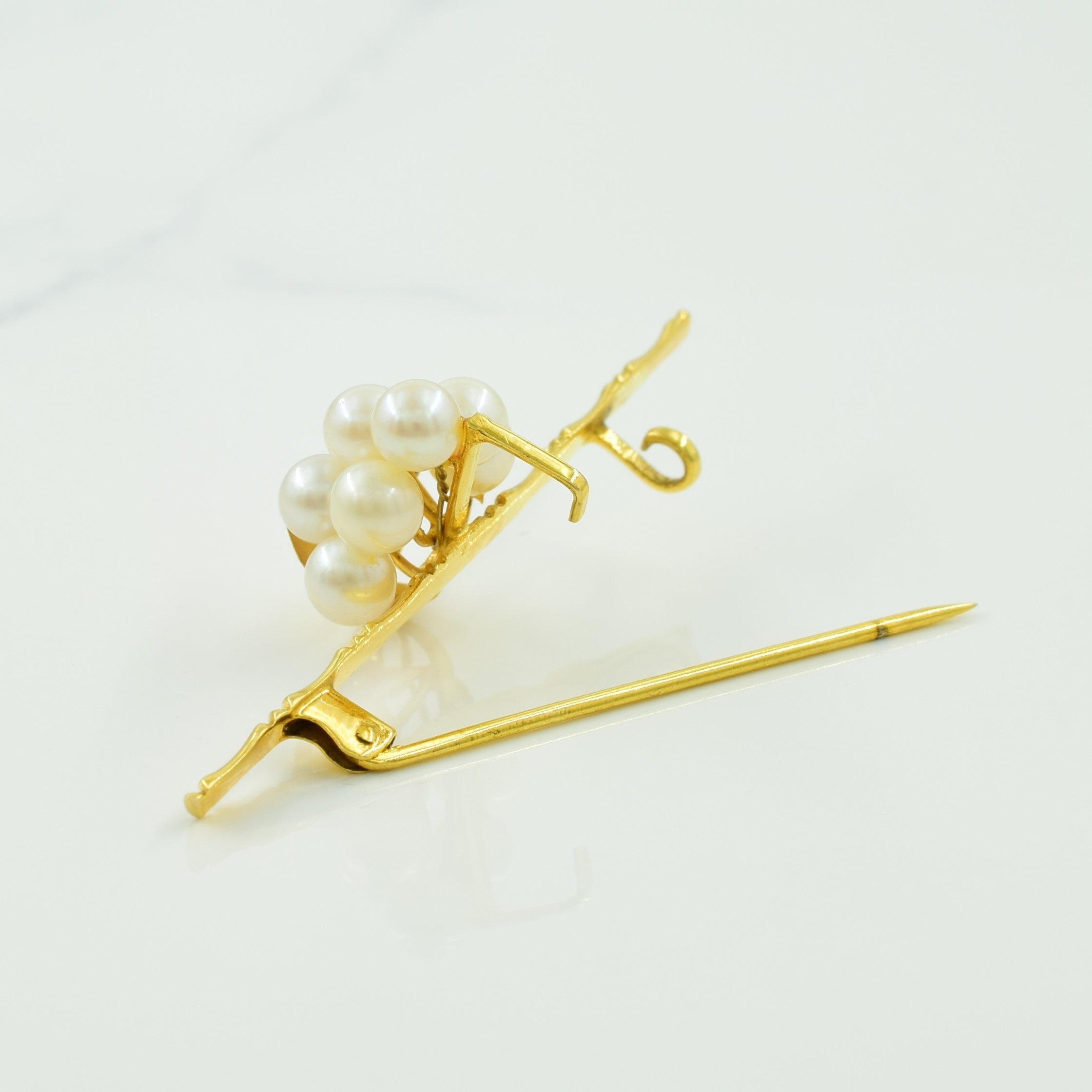 Cultured Pearl Brooch | 4.00ctw |