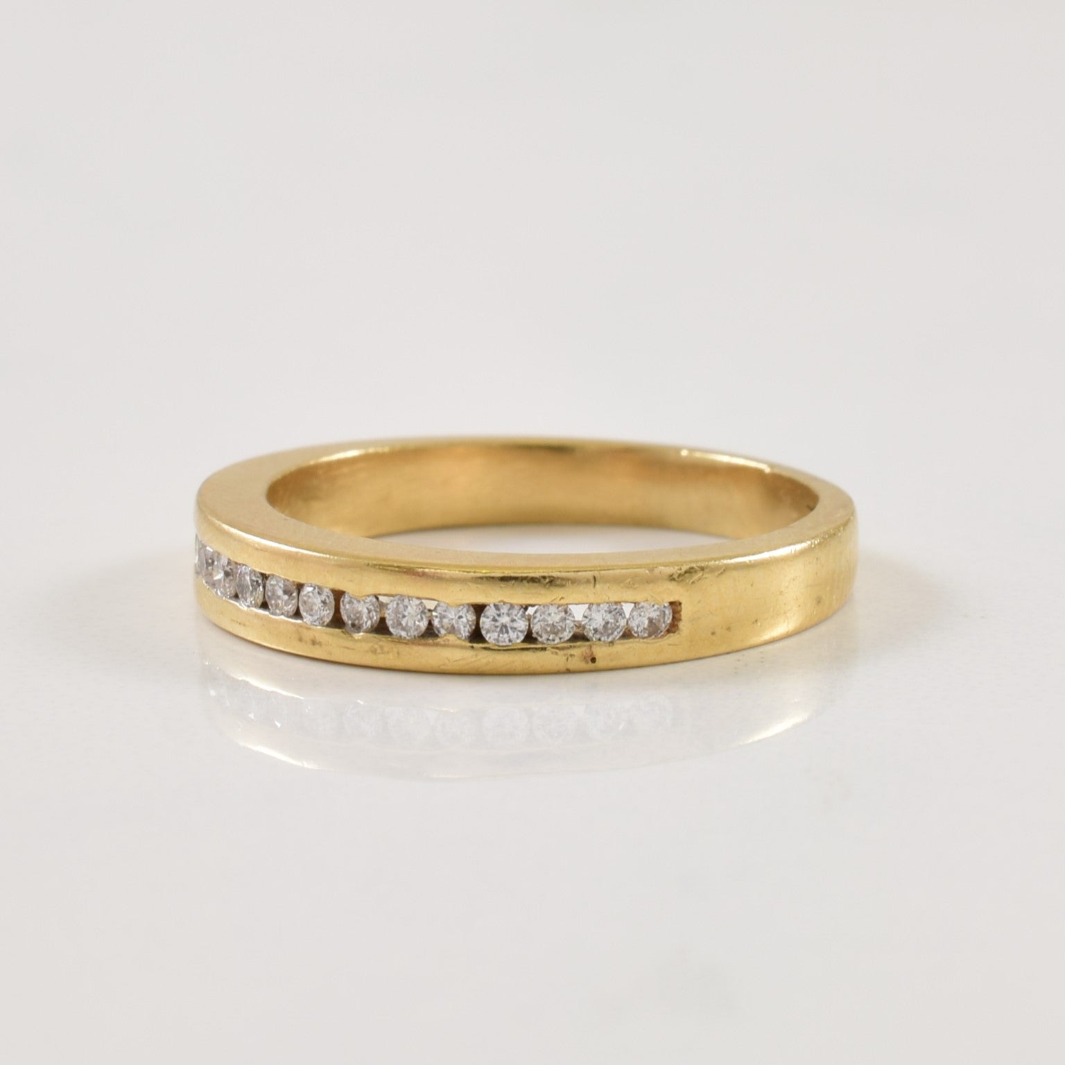 Channel Set Diamond Ring | 0.10ctw | SZ 5 |