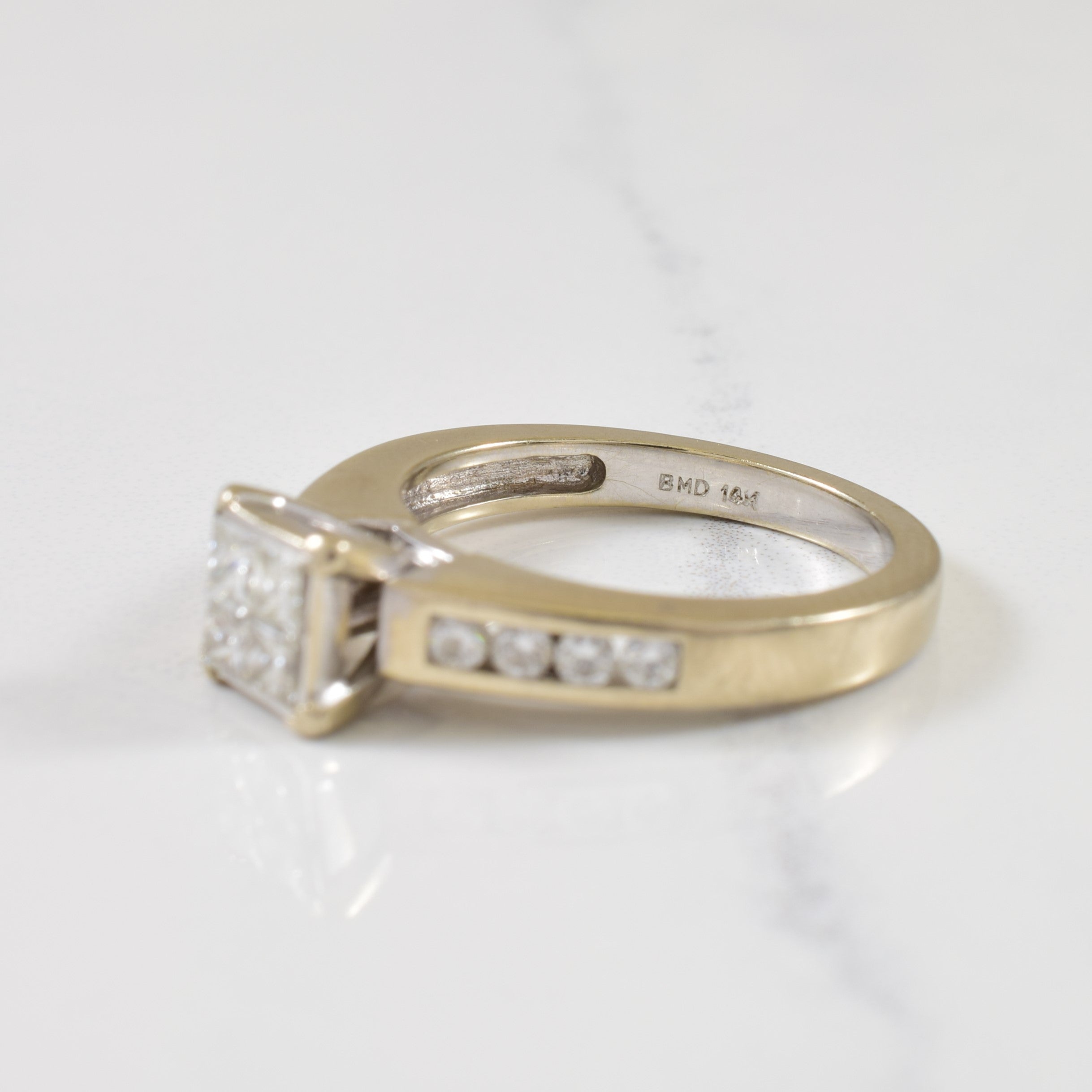 Cathedral Diamond Ring | 0.56ctw | SZ 6.25 |