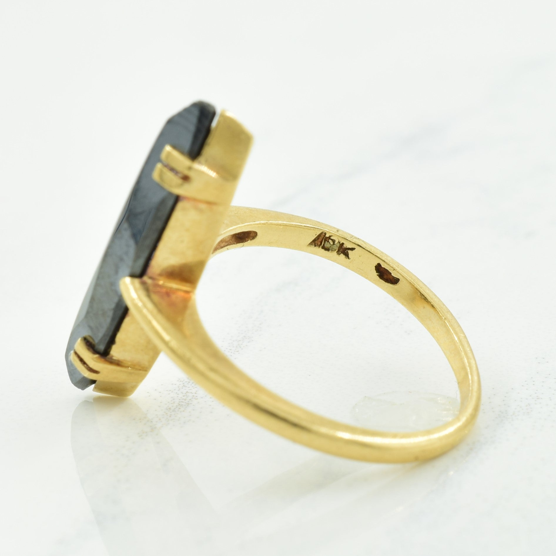 Hematite Ring | 4.00ct | SZ 5.25 |