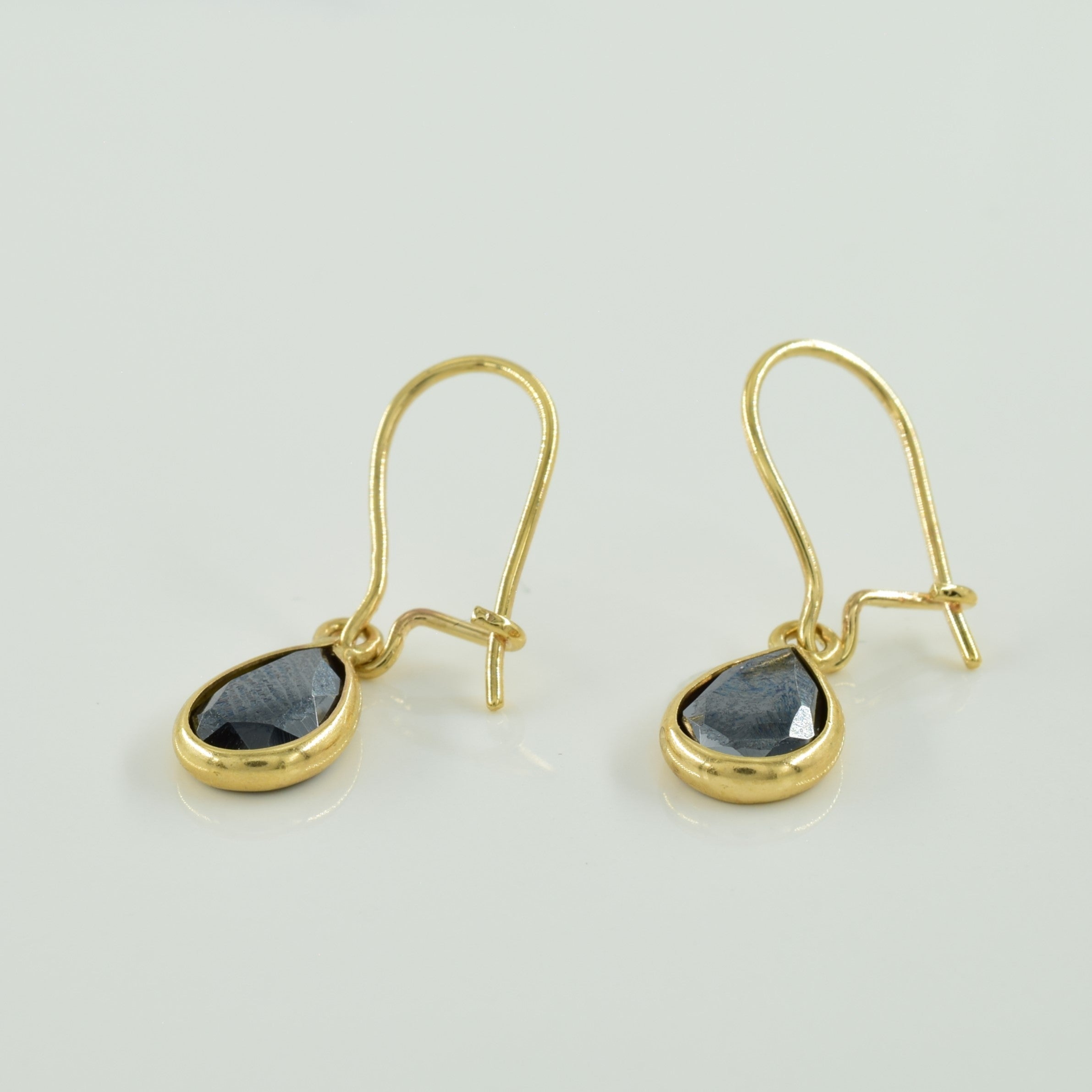 Hematite Necklace & Earrings | 9.00ctw | 15.5" |