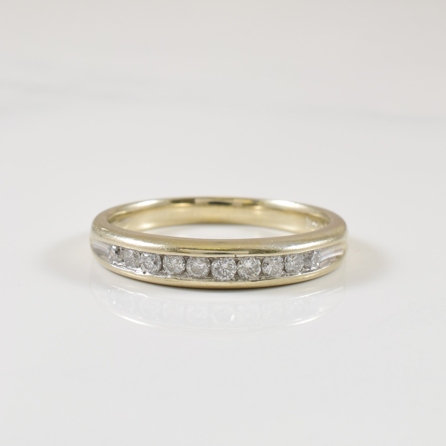 Channel Set Diamond Ring | 0.25ctw | SZ 6.5 |