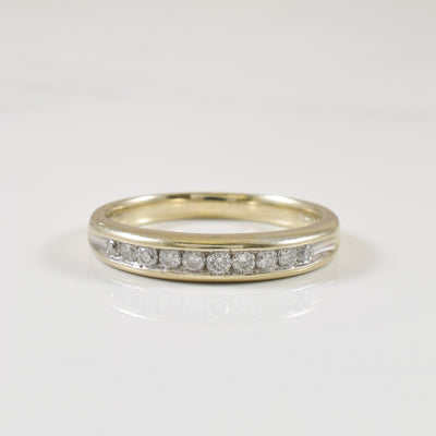 Channel Set Diamond Ring | 0.25ctw | SZ 6.5 |