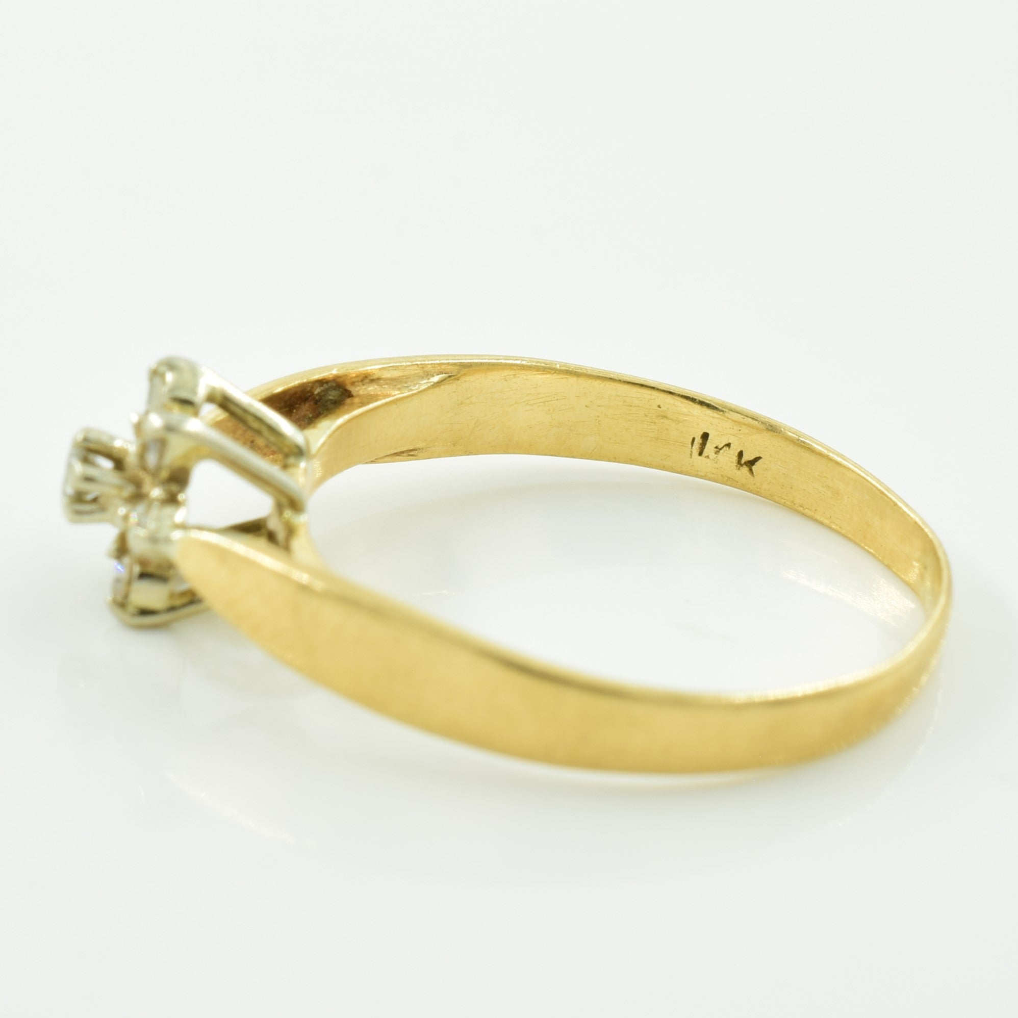 Cluster Diamond Ring | 0.08ctw | SZ 4.5 |