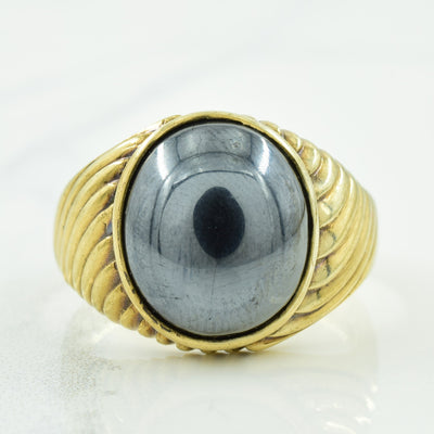 Hematite Ring | 15.00ct | SZ 10 |