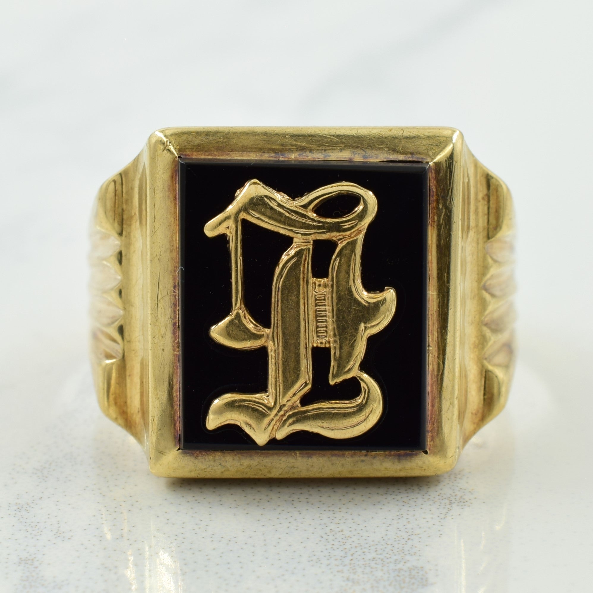 Black Onyx Ring | 4.50ct | SZ 8.25 |