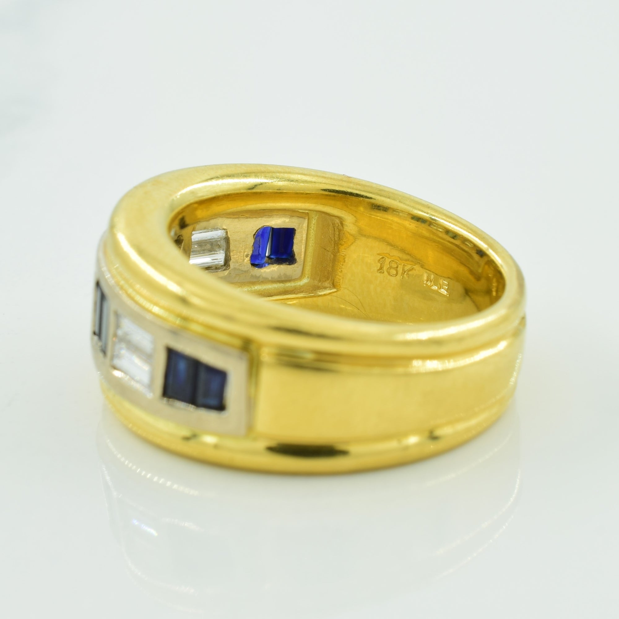Sapphire & Diamond Ring | 0.40ctw, 0.30ctw | SZ 6 |