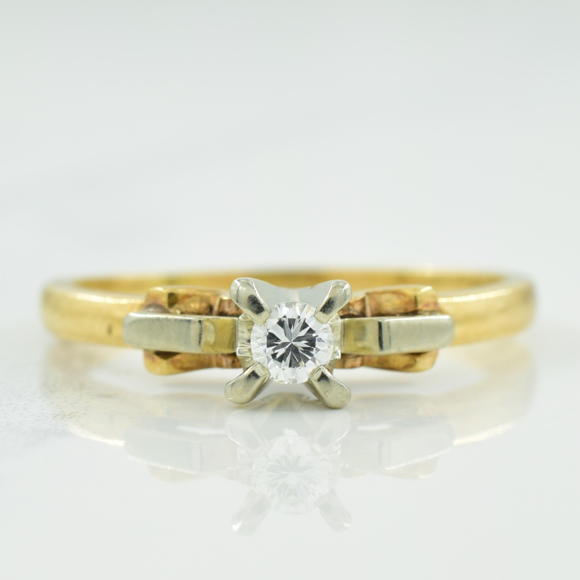 Solitaire Diamond Ring | 0.08ct | SZ 7 |