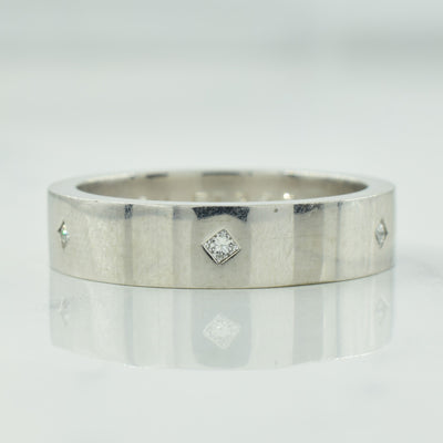 Flush Set Diamond Band | 0.21ctw | SZ 11.75 |