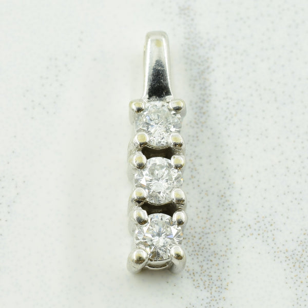Three Stone Diamond Pendant | 0.25ctw |