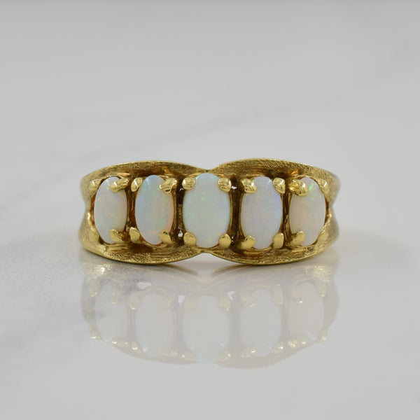 Opal Ring | 0.75ctw | SZ 6.25 |