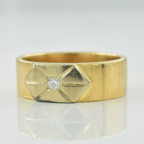 Solitaire Diamond Ring | 0.03ct | SZ 6 |
