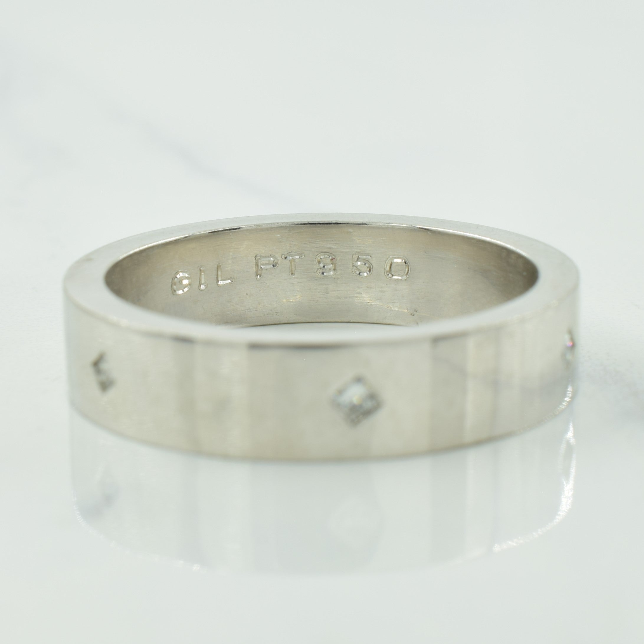 Flush Set Diamond Band | 0.21ctw | SZ 11.75 |