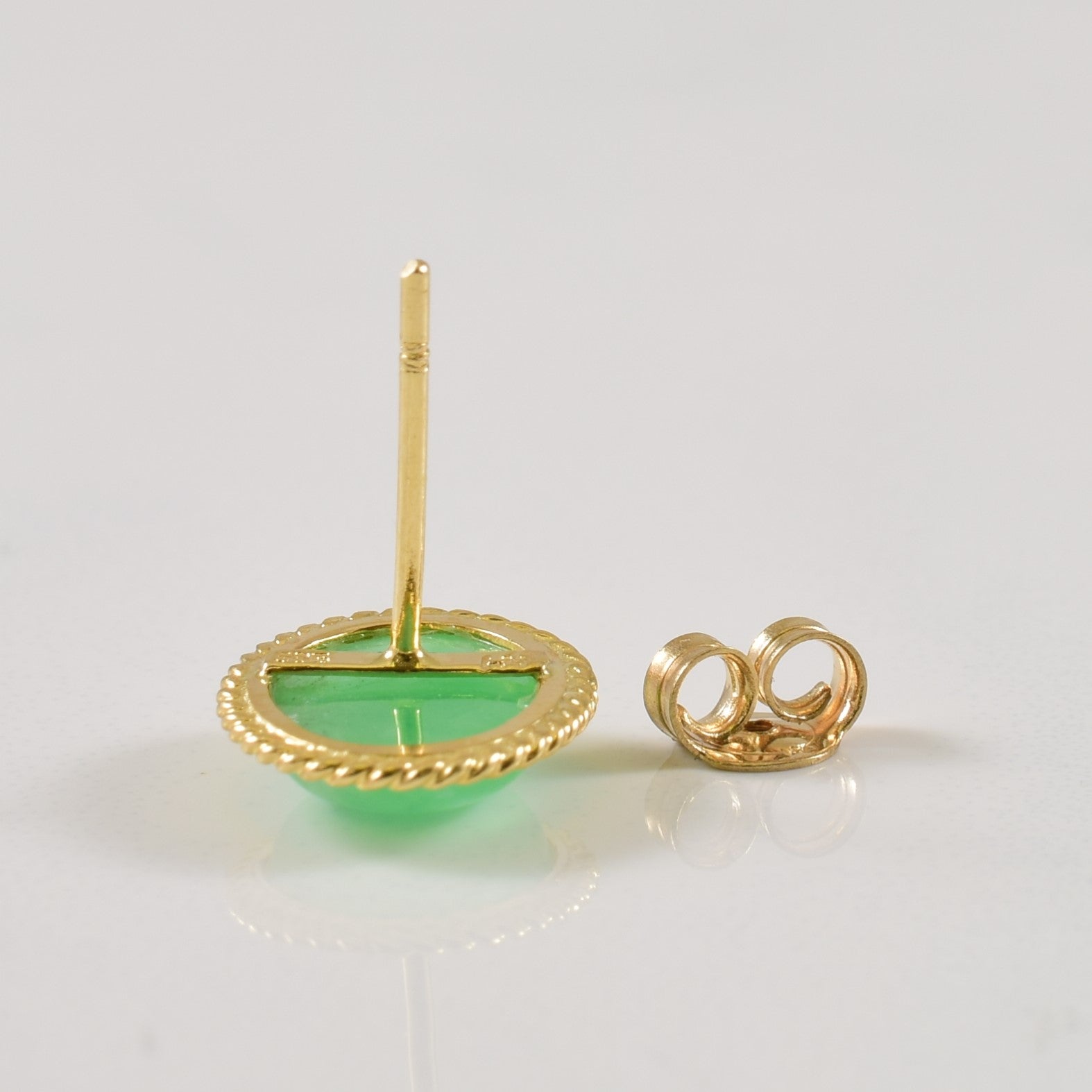 Jadeite Stud Earrings