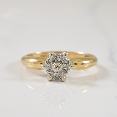 Cluster Diamond Ring | 0.07ctw | SZ 7 |