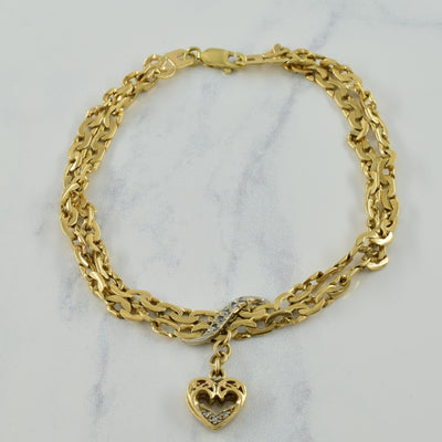 Diamond Bracelet | 0.10ctw | 8.25