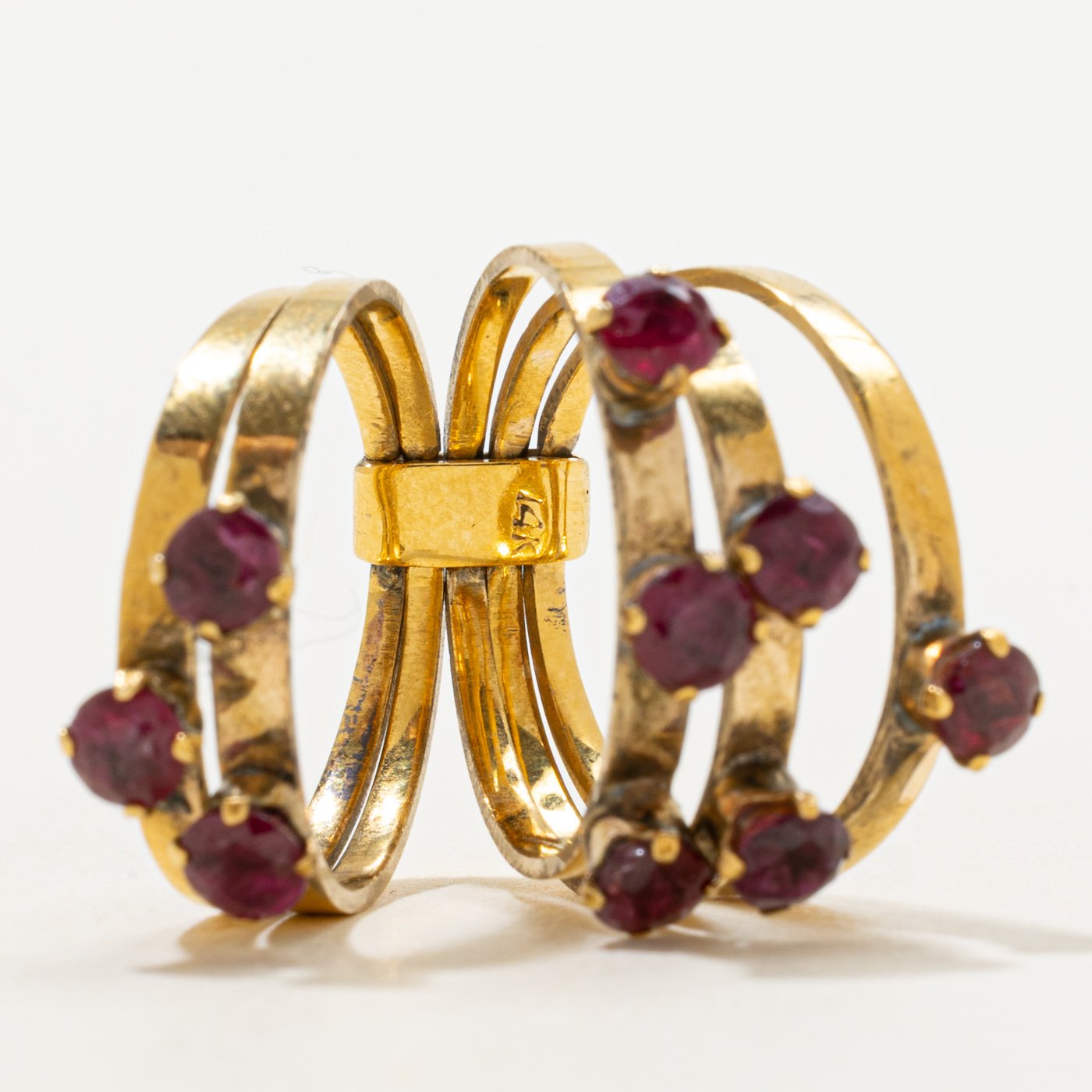 14K Ring with Ruby
