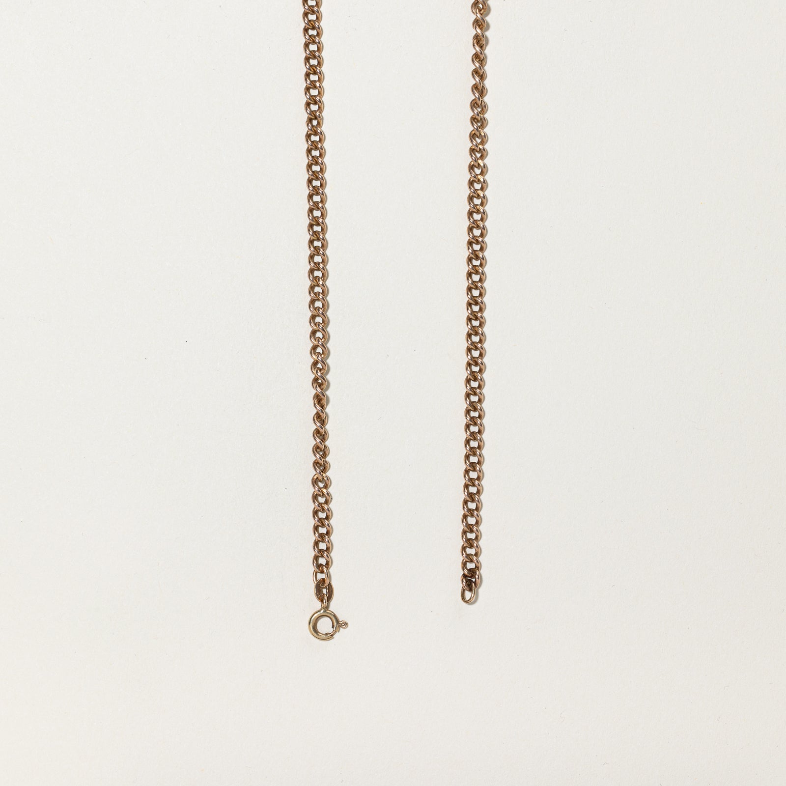 10k Rose Gold Curb Chain | 21.25" |