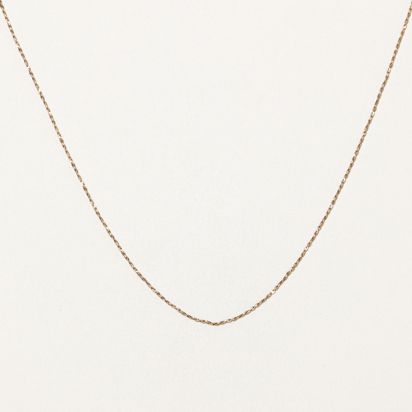 ***Trouvé - En attente Mikaela _ Chaîne en or jaune 10 carats | 22" | 